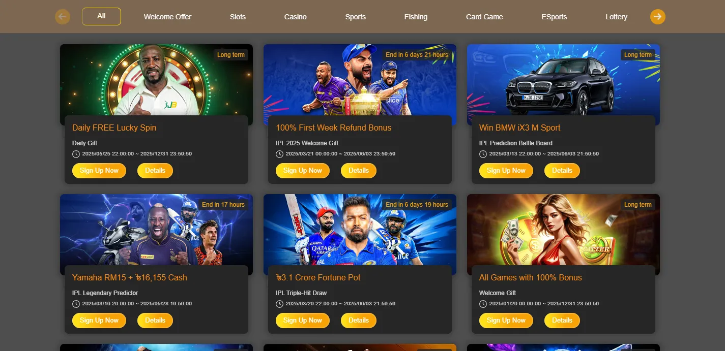 JeetBuzz Bonuses and Promotions for Players